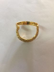Golden Brass Beautiful Ring