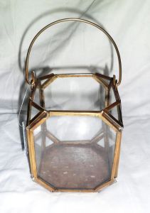 Brass Glass Lantern