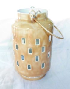 Light Brown Enamel Lantern