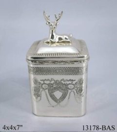 Silver Plated Deco Box