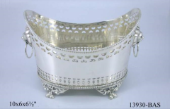 Silver Plated Oval Dish