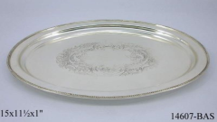 Silver Plated Round Tray