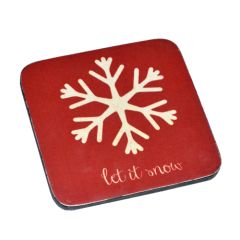 Snowflakes Coaster