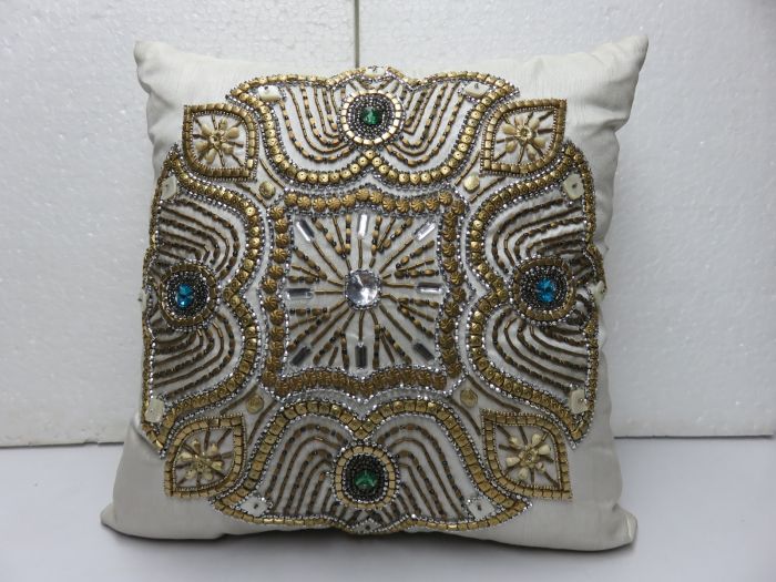 beaded pillow covers