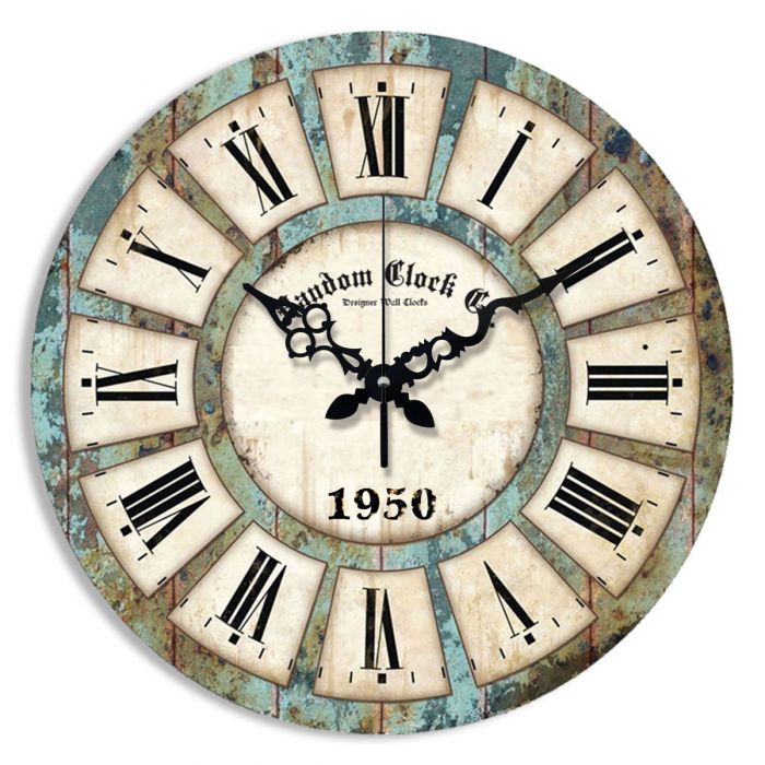 Rough Tough 15 Big Wooden Wall Clock