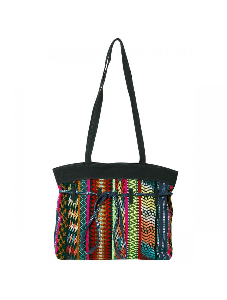 Reggel Multicolored Handcrafted Cotton Embroidered Shoulder Bag
