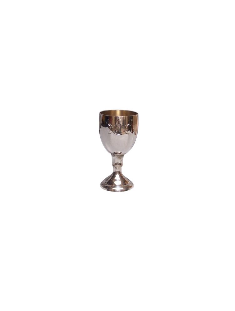 Antique Brass Wine Glass