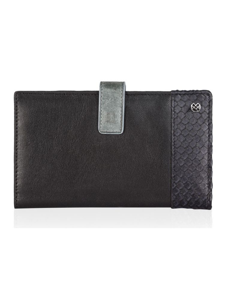 Black Disambi Travel Wallet