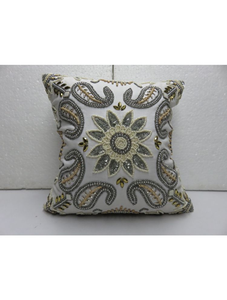 Paisley & Flower Cushion Cover