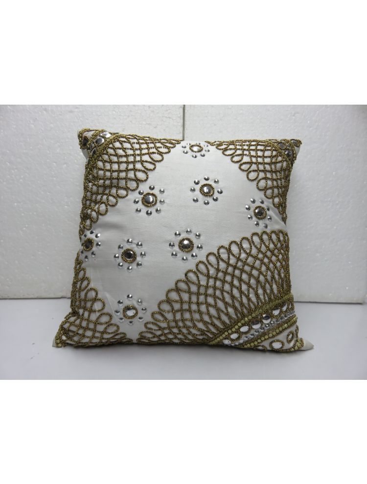Corners Beaded Cushion Cover