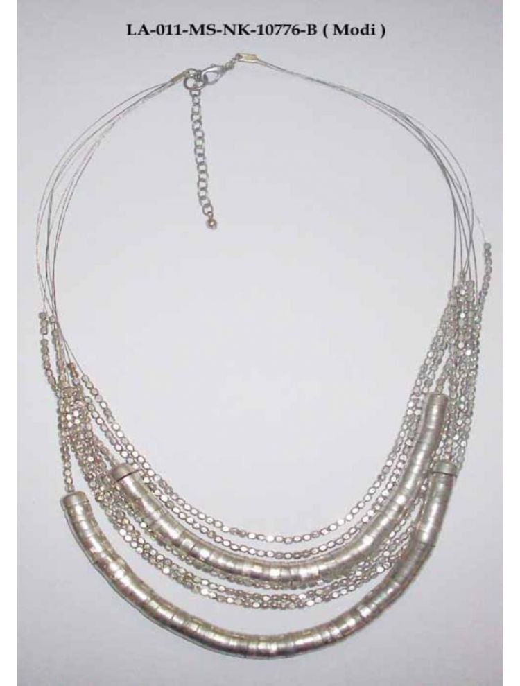 Metal Double Necklace