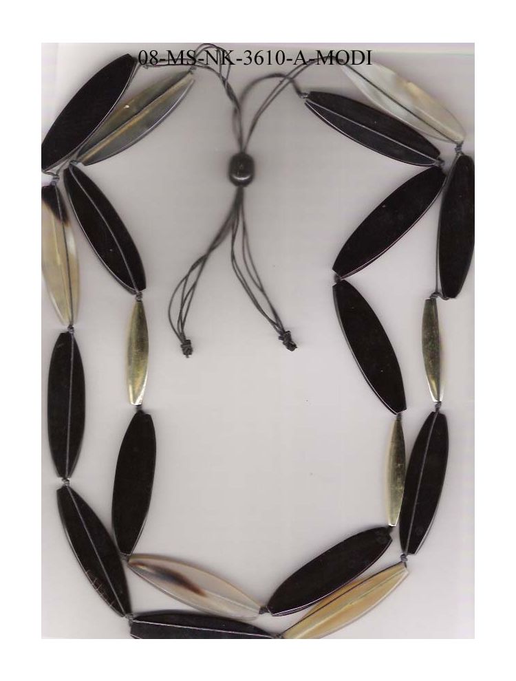 Double Horn Fashion Necklace