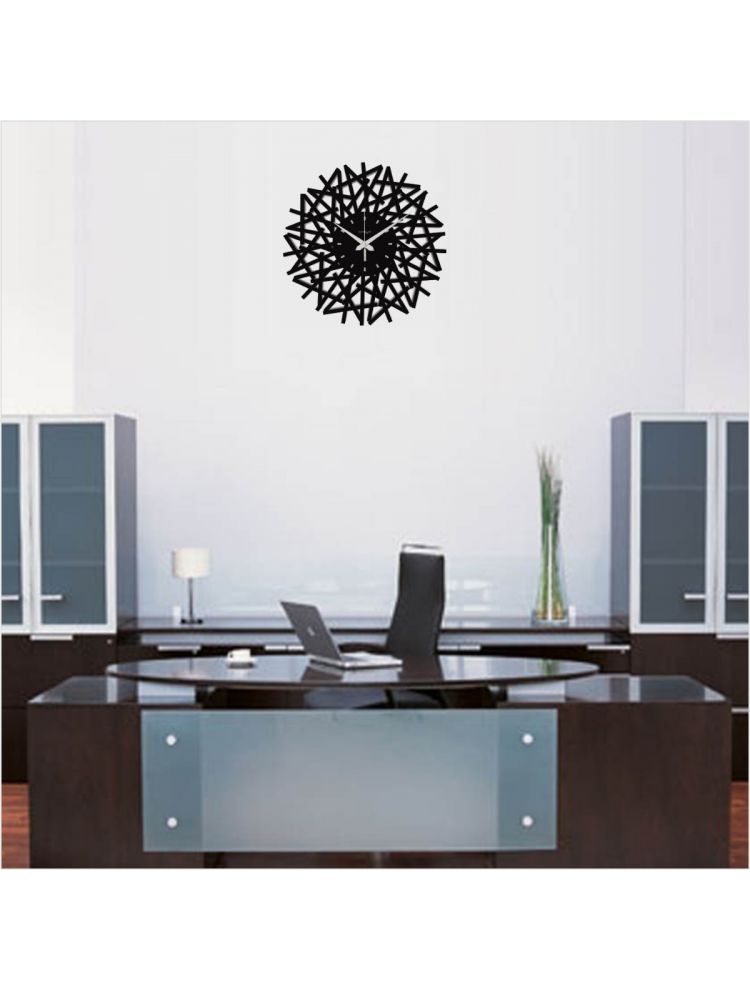 Web World Standard Wall Clock (Black)