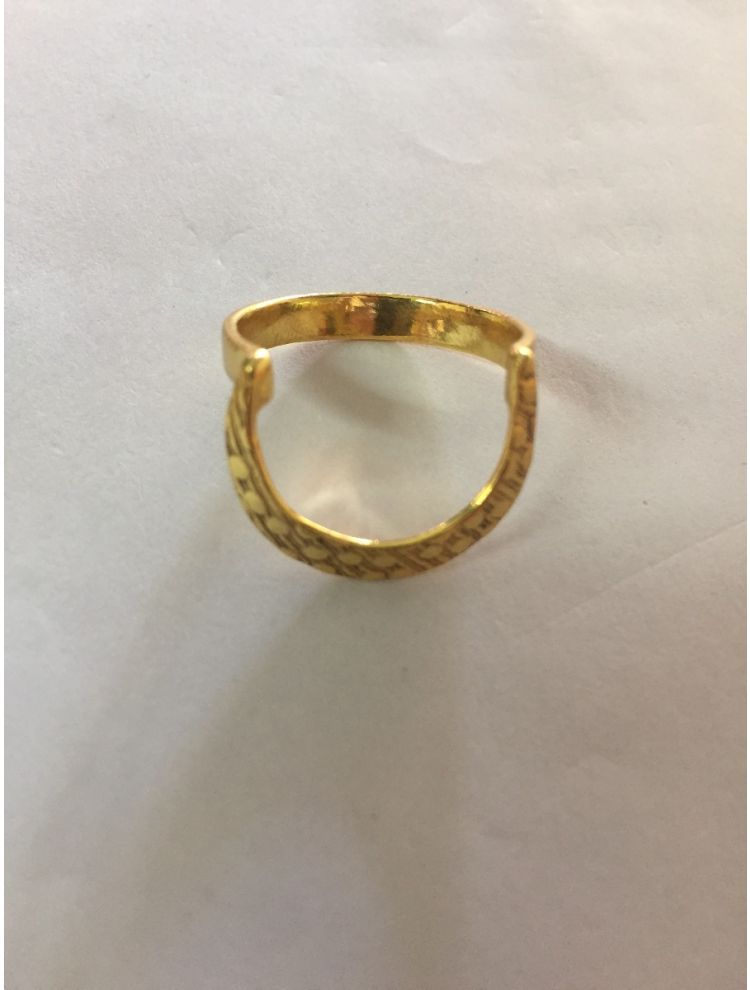 Golden Brass Beautiful Ring