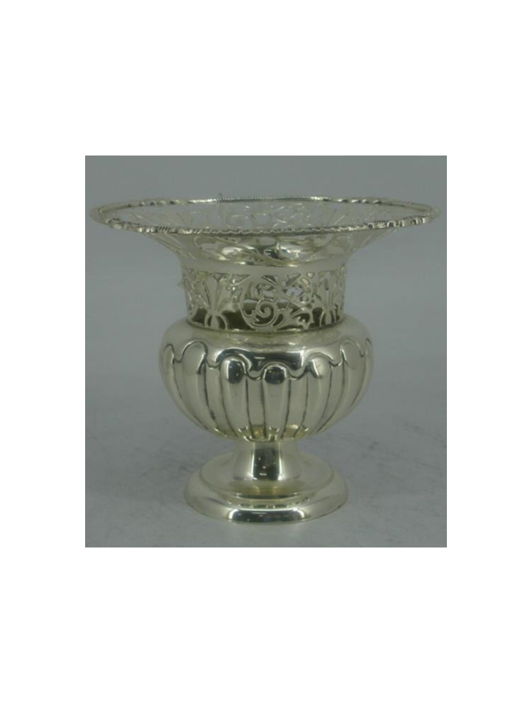 Silver Plated Vase