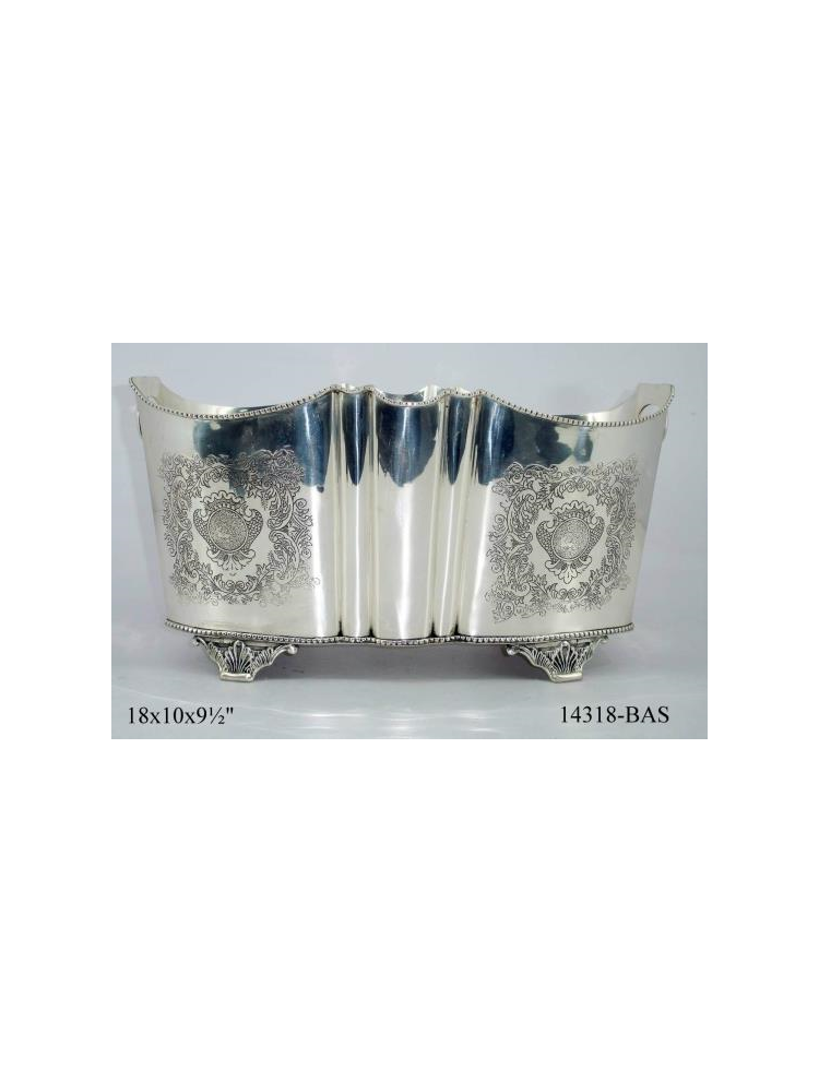 Silver Plated Wine Cooler